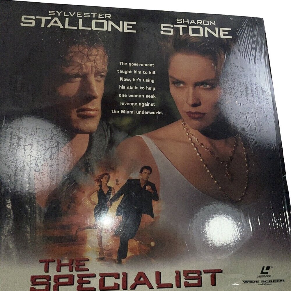 The Specialist Action Thriller Laserdisc u 1994 Sylvester Stallone Sharon Stone